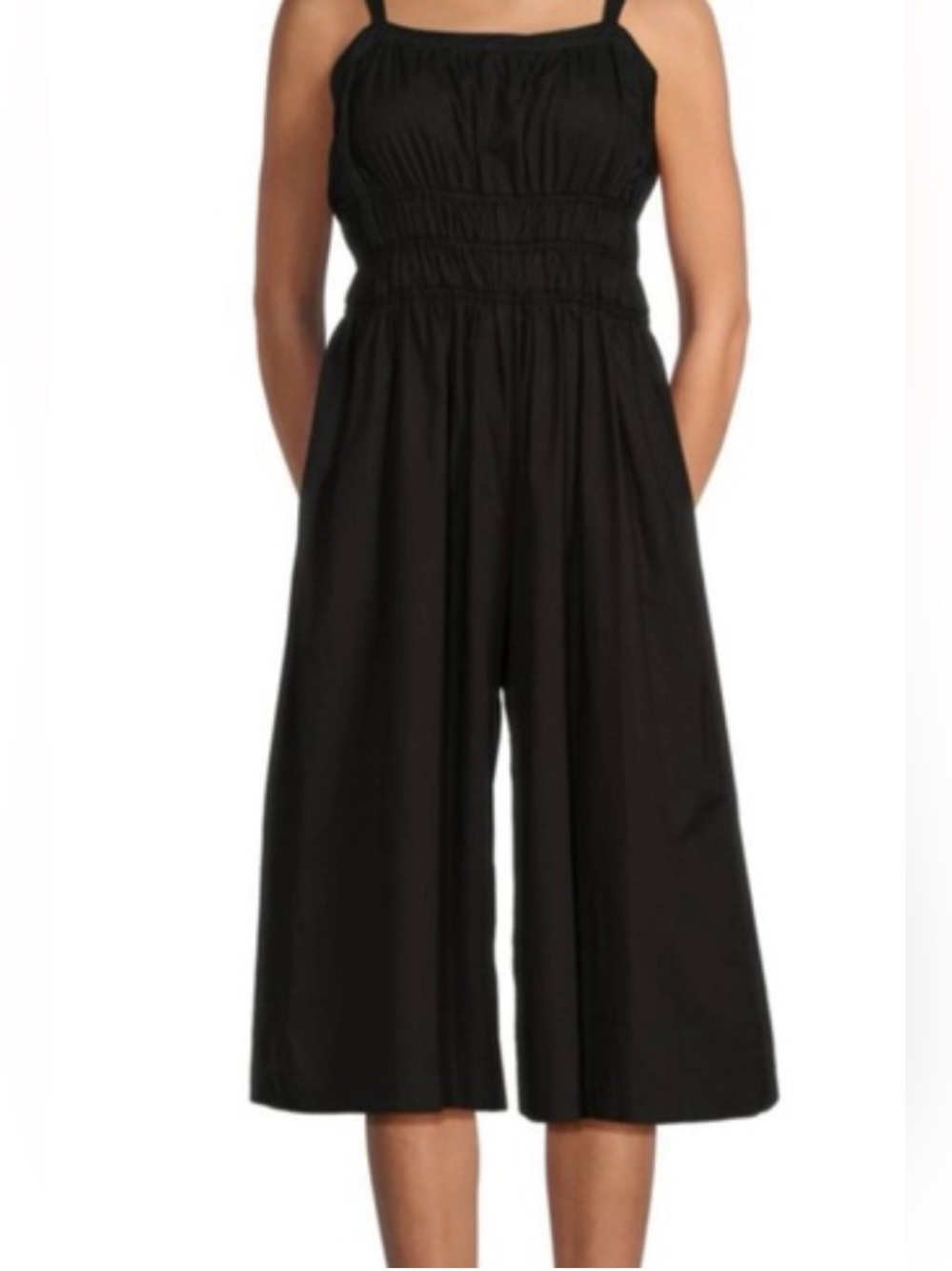 Pinko Wide-Leg Cropped Jumpsuit